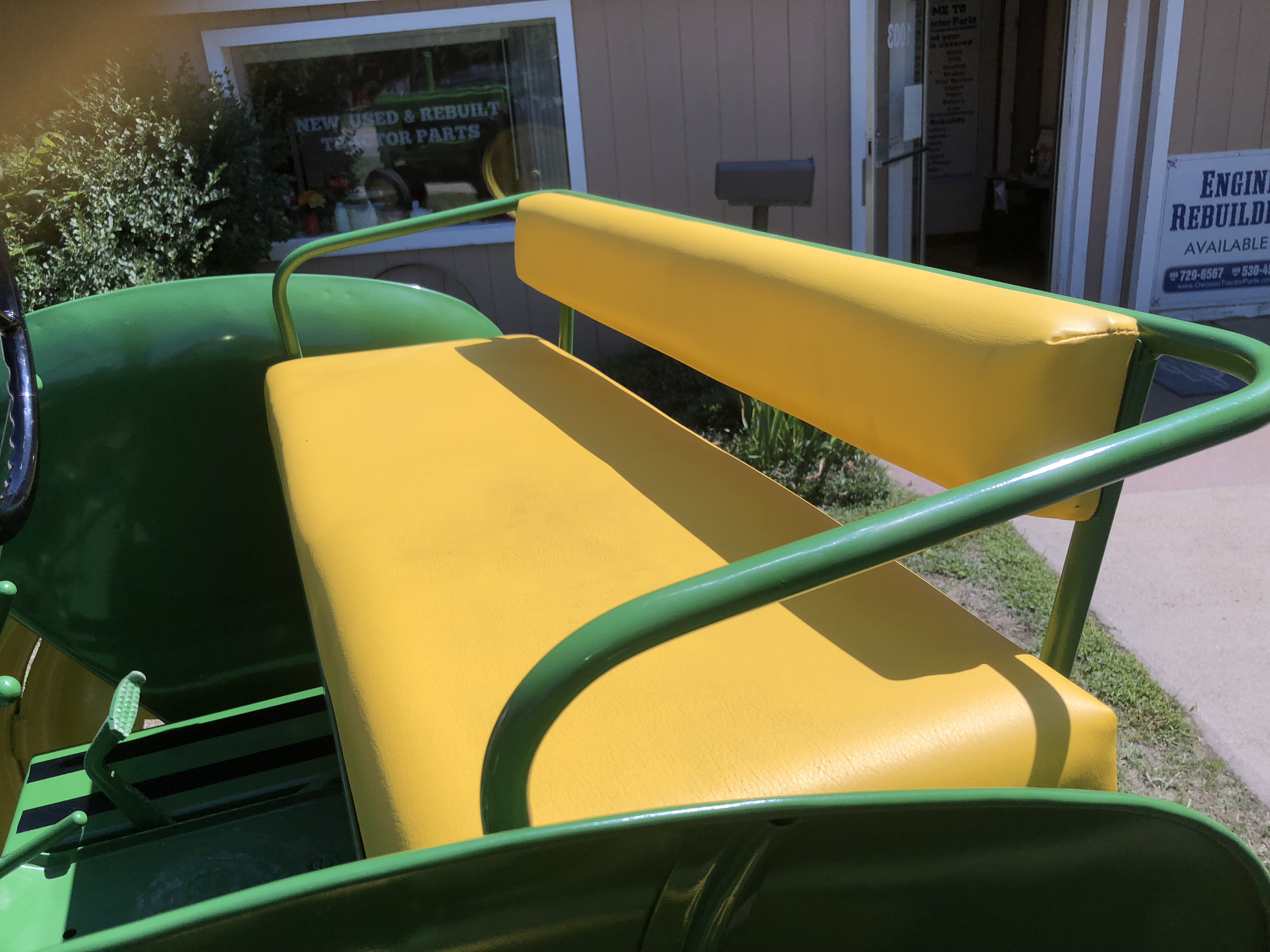 John Deere buddy seats