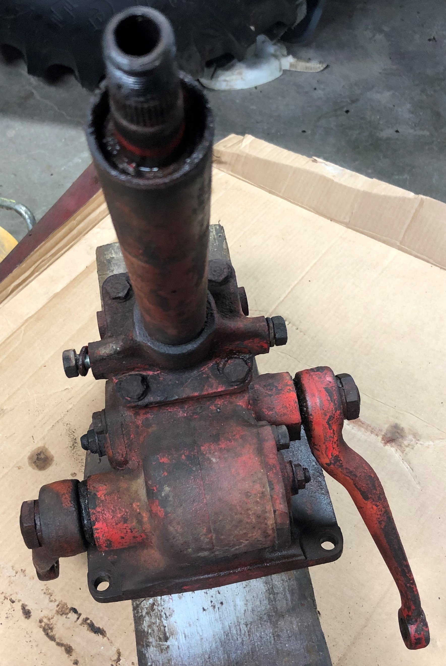 ford 8n steering gear box asssembly